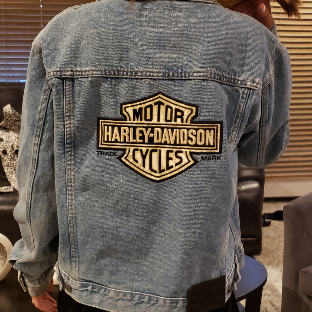 HARLEY DAVIDSON JEAN JACKET